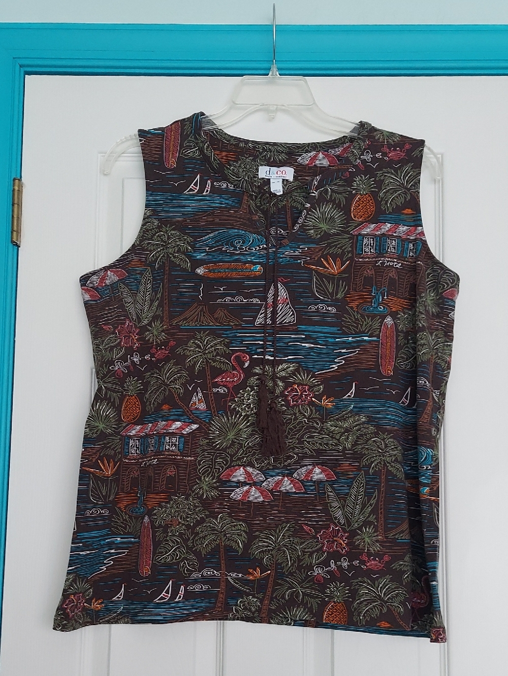 Denim & Co Sleeveless Knit Top
